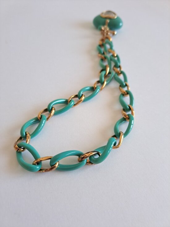 bluetopazfront-1_9e1d645b-0ad7  Angelique de Paris Gold Plated Blue Necklace with Heart Pendant